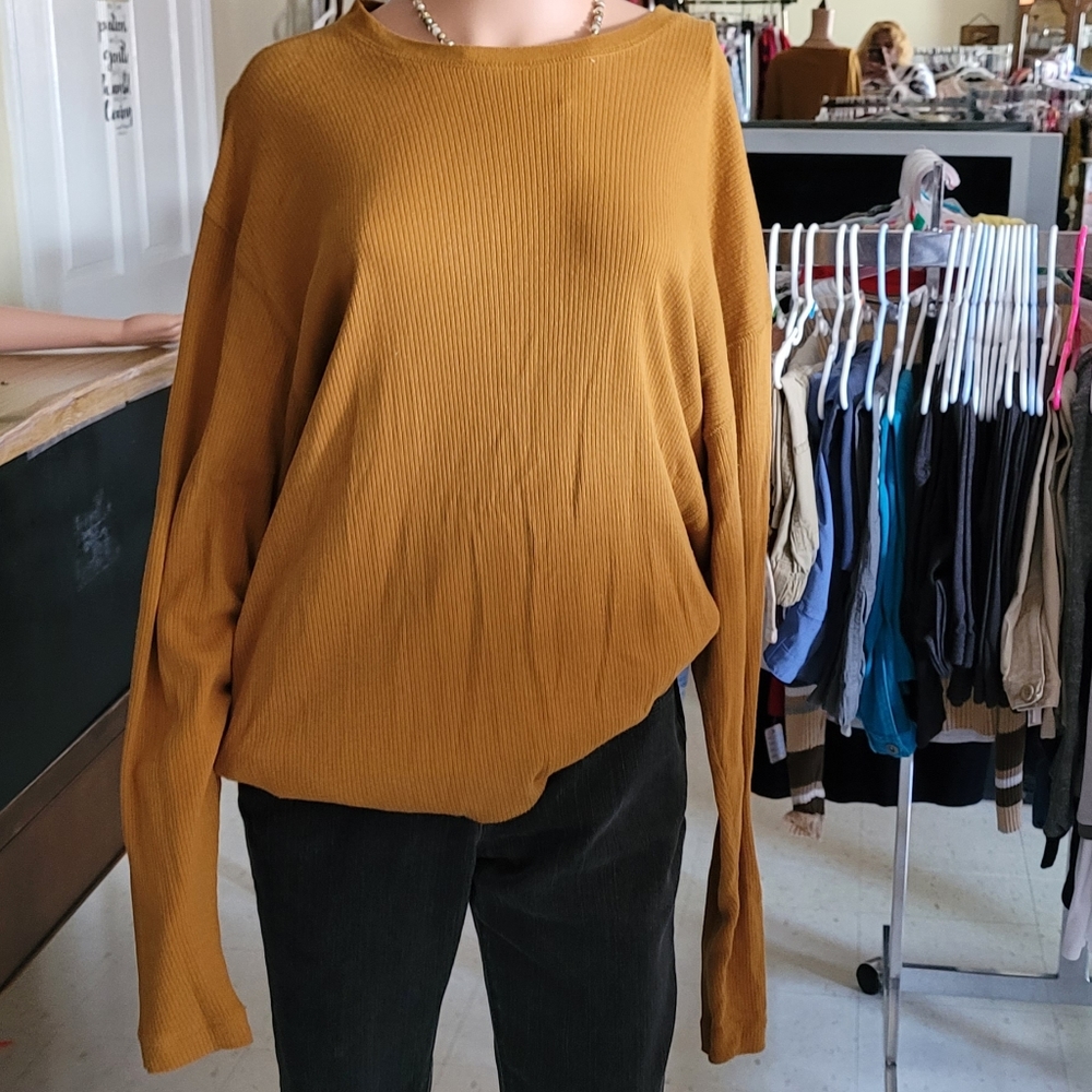 Mustard Yellow High Sierra Crewneck